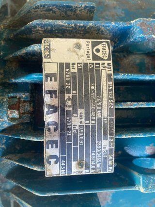 Motor trifásico 7.5 HP