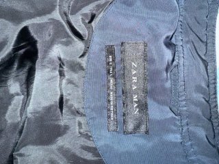 Chaqueta Zara Man azul hombre