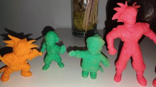 Lote 8 Figuras Dragon Ball Vintage 1990