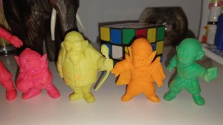 Lote 8 Figuras Dragon Ball Vintage 1990