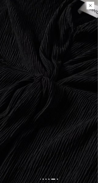 Mono corto negro Mango Talla XS