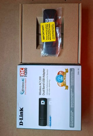 Adaptador USB D-Link Wireless AC1200 Dual Band