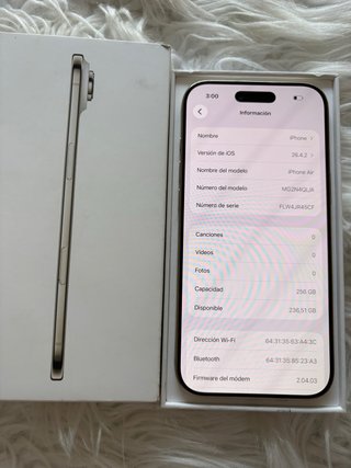 iPhone Air 256GB Blanco