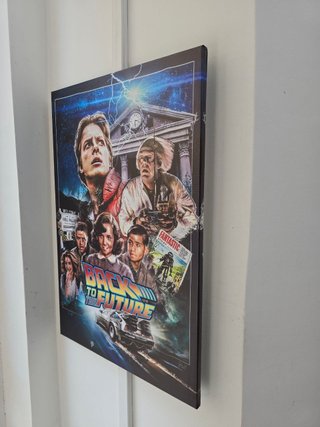 Quadro Back to the Future 40x60 Cm