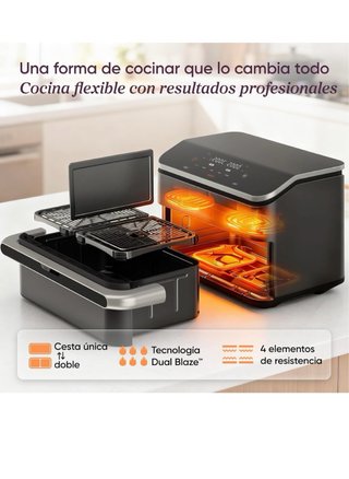 Freidora de aire Cosori Dual Blaze