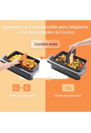 Freidora de aire Cosori Dual Blaze