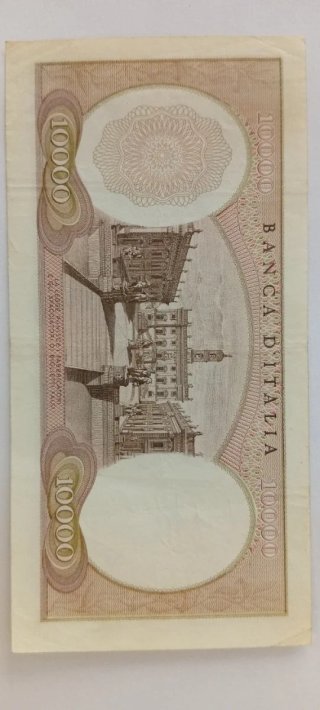 Banconota Lire 10000 Michelangelo 1962
