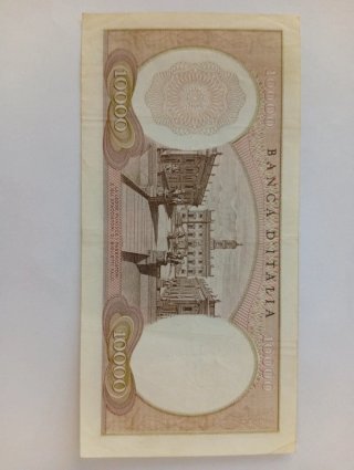 Banconota Lire 10000 Michelangelo 1962