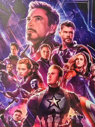 Quadro Avengers Marvel 40x60 Cm
