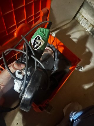 Radial Amoladora Hitachi, marca actual METABO HTP.