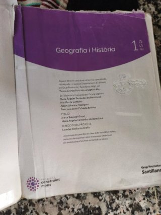 Libro geografia y historia
