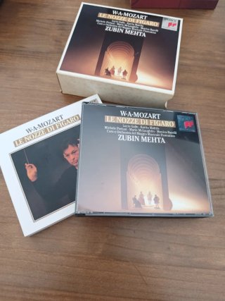 3 CDs de Ópera W.A. Mozart - Le Nozze di Figaro