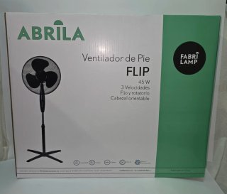 Ventilador 45W Abrila Modelo Flip de Pie