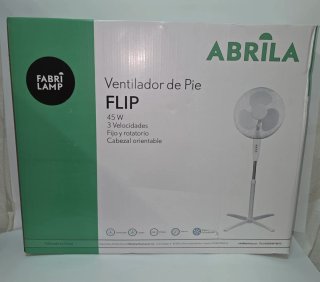 Ventilador 45W Abrila Modelo Flip de Pie