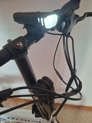 Bicicleta Plegable Littium Ibiza Dogma Blanca