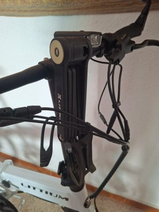 Bicicleta Plegable Littium Ibiza Dogma Blanca