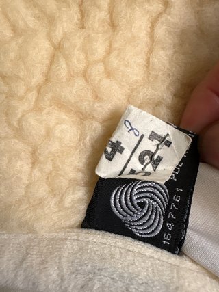 Manta/Cubrecolchón 100% Lana Beige