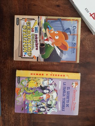 Geronimo Stilton 1 y 2 Mi nombre es Stilton y el..