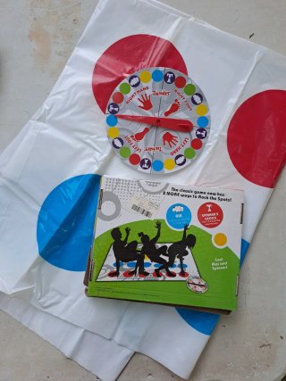 Juego de Dominó Infantil de Madera y twister