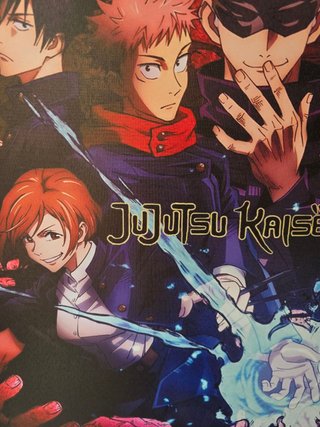 Quadro Jujutsu Kaisen 40x60 cm
