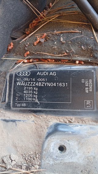 Despiece Audi A6 2.5 TDI