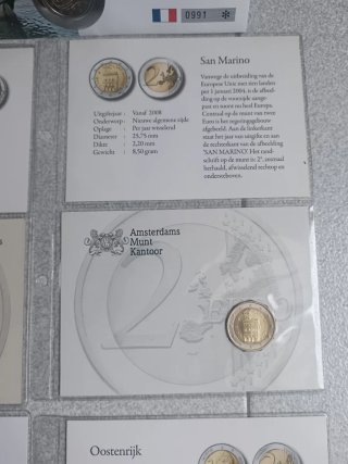 Coincard Malta, San Marino, Francia