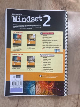 Mindset 2 Bachillerato Students Book Burlington
