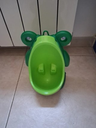 Orinal infantil rana verde