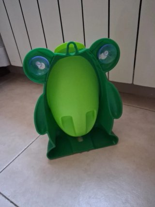 Orinal infantil rana verde