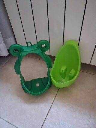 Orinal infantil rana verde