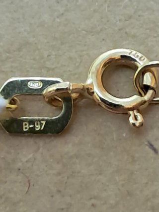Cadena Oro 18k 60cm