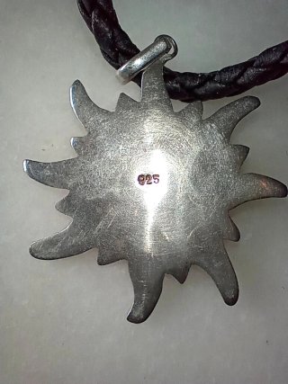 Colgante Sol Plata 925