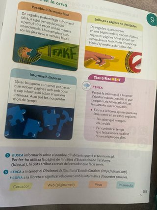 Coneixement del medi, 4 Primària, Projecte Cons...