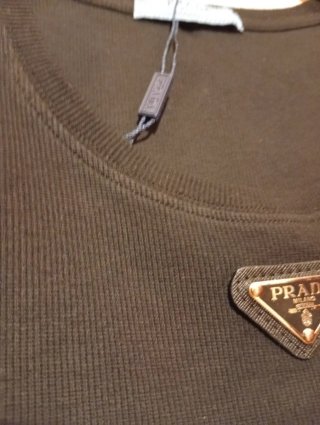 Camiseta Top Tank Prada Negra