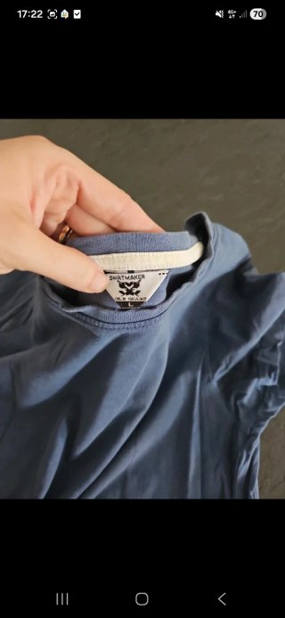 Maglia uomo blu