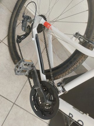 Bicicleta Rockrider Blanca