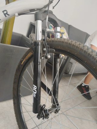 Bicicleta Rockrider Blanca