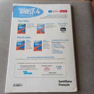 Transit 4, Méthode de français, Niveau A2+. Liv...