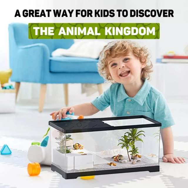 Acuario Tortugas 60×25×27.5 cm 3kg.