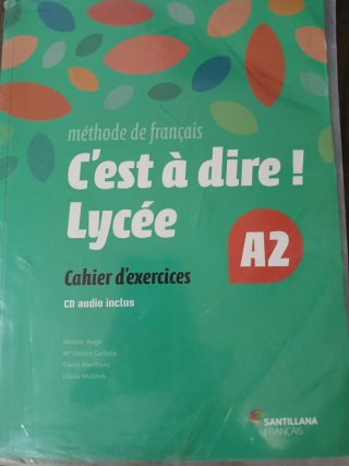 Libro de texto Francés C'est à dire! Lycée A2 livr