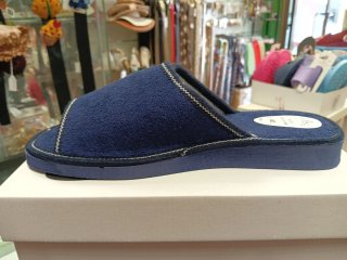 Zapatillas de estar por casa azul talla 40
