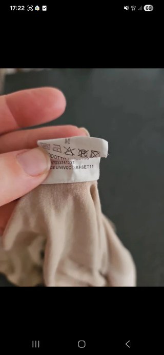Maglietta uomo mezza manica beige