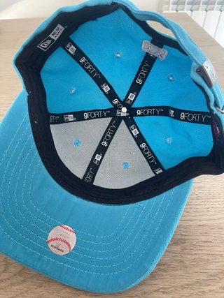 Gorra New Era NY Azul y Blanca Ajustable