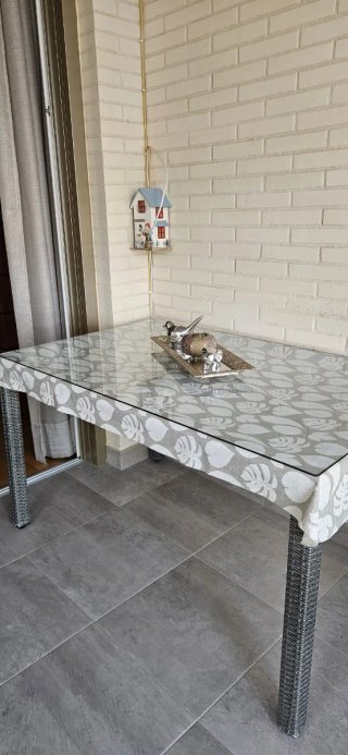 Conjunto Muebles Jardín Ratán Gris y Cojines