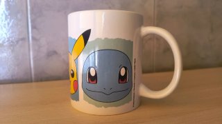 Taza cerámica Pokémon Charmander Bulbasaur