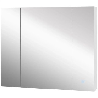 Armario Baño Madera con Espejo y Luces LED