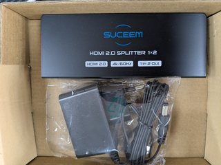 Repartidor HDMI SUCEEM 1x2 4K 60Hz