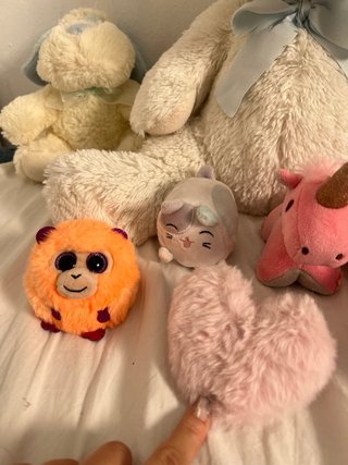 Lote 8 peluches variados