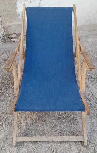 Hamaca Vintage Azul Años 60