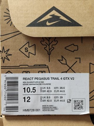 T44,5 Nike Pegasus Trail 4 GTX v2